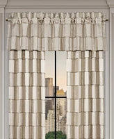 J Queen New York Brando Window Straight Valance, 18" x 88"