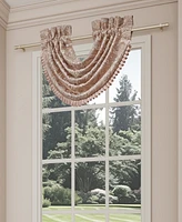 J Queen New York Fiorello Window Waterfall Valance, 33" x 49"