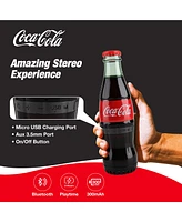 Coca-Cola Bluetooth Bottle Shaped Speaker with Acrylic Case