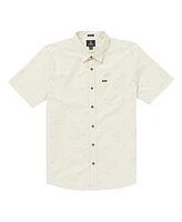 Volcom Men's Bankstone Woven Short Sleeve Shirt