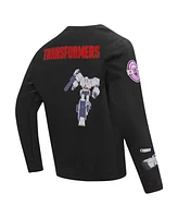 Freeze Max Men's and Women's Bumblebee Transformers Happy Together Pullover Sweatshirt