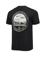 Image One Men's Black Vanderbilt Commodores Circle Campus Scene T-Shirt