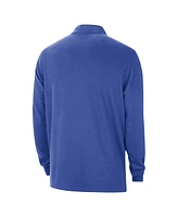 Nike Men's Blue Dallas Mavericks Authentic Performance Half-Zip Jacket