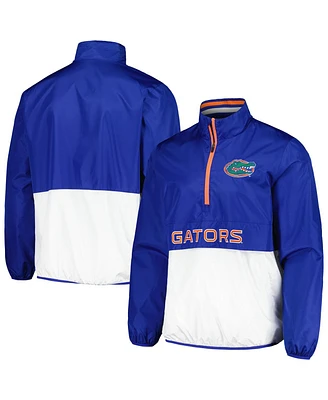 G-iii Sports by Carl Banks Men's Royal Florida Gators Cornerman Half-Zip Top