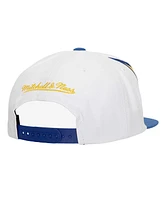 Mitchell & Ness Men's White Golden State Warriors Waverunner Snapback Hat