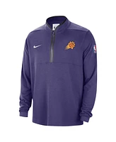 Nike Men's Purple Phoenix Suns 2024/25 Courtside Performance Half-Zip Top