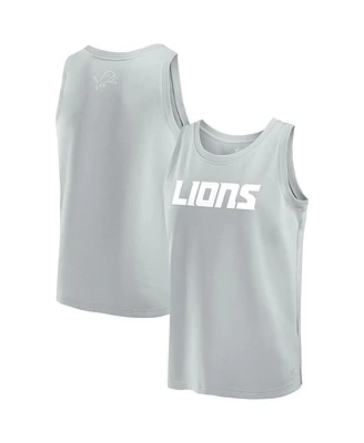 Fanatics Men's Gray Detroit Lions Elements Tank Top