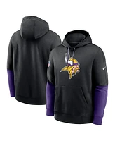 Nike Men's Minnesota Vikings 2024 Sideline Club Pullover Hoodie