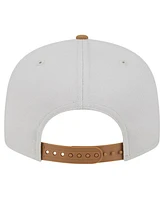 New Era Men's Cream Brooklyn Nets Color Pack 2-Tone 9FIFTY Snapback Hat