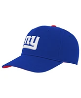 Outerstuff Big Boys and Girls Royal New York Giants Team Pre-Curved Adjustable Hat