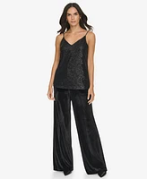 Calvin Klein Women's V-Neck Sequin Camisole