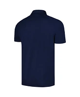 LevelWear Men's Navy Boston Red Sox Sector Batter Up Raglan Polo