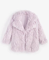 On 34th Women's Solid Faux-Fur Notch-Collar Jacket, Created for Macy's