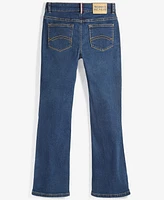 Tommy Hilfiger Big Girls Mid-Rise Flared-Leg Jeans