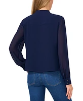 CeCe Women's Pintucked Blouse