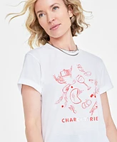 On 34th Women's Charcuterie Graphic T-Shirt, Created for Macy's