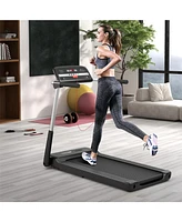 Skonyon 2.25 Hp Foldable Treadmill with App Control and Led Display