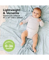 KeaBabies 4pk Muslin Swaddle Blankets for Baby Boys, Girls - Blankets, Swaddles Newborns