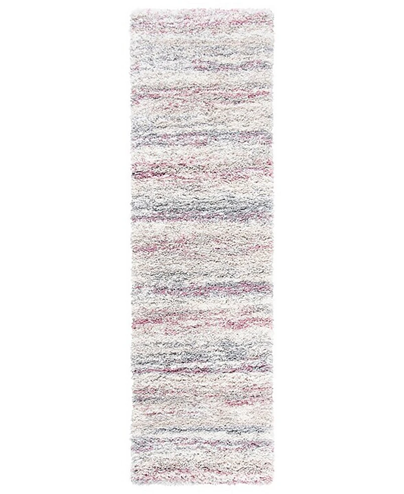 Safavieh Fontana Shag FNT842B 2'3"x8' Runner Area Rug