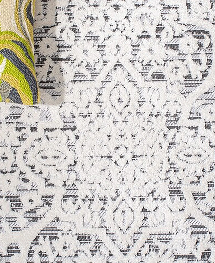 Safavieh Cabana Indoor/Outdoor CBN656A 6'7"x6'7" Square Area Rug