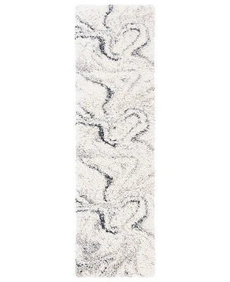 Safavieh Fontana Shag FNT848A 2'3"x16' Runner Area Rug