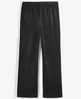 Calvin Klein Performance Big Girls Luxe Velour Sweatpants