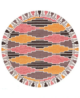 Safavieh Rodeo Drive Iv RD913Z 6'x6' Round Area Rug