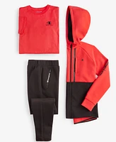 Champion Big Boys Double-Knit Zip-Pocket Active Pants