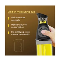 Belwares Oil Dispenser for Kitchen - Oil and Vinegar Dispenser Set - Cooking Essentials