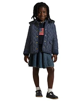 Polo Ralph Lauren Toddler and Little Girls Quilted Water-Repellent Barn Jacket