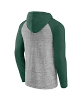 Fanatics Men's Steel Portland Timbers Deflection Raglan Pullover Hoodie