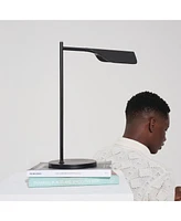 Brightech Leaf 16" Industrial Led Desk Lamp with Wireless Charging Pad