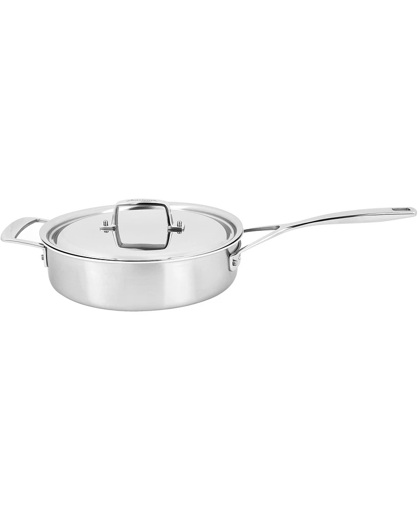 Demeyere Essential 5 Stainless Steel 2-Piece Saute Pan with Lid