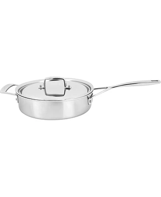 Demeyere Essential 5 Stainless Steel 2-Piece Saute Pan with Lid