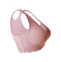 Sunveno Maternity Seamless Nursing Bra, Ultra-Soft and Comfortable Support