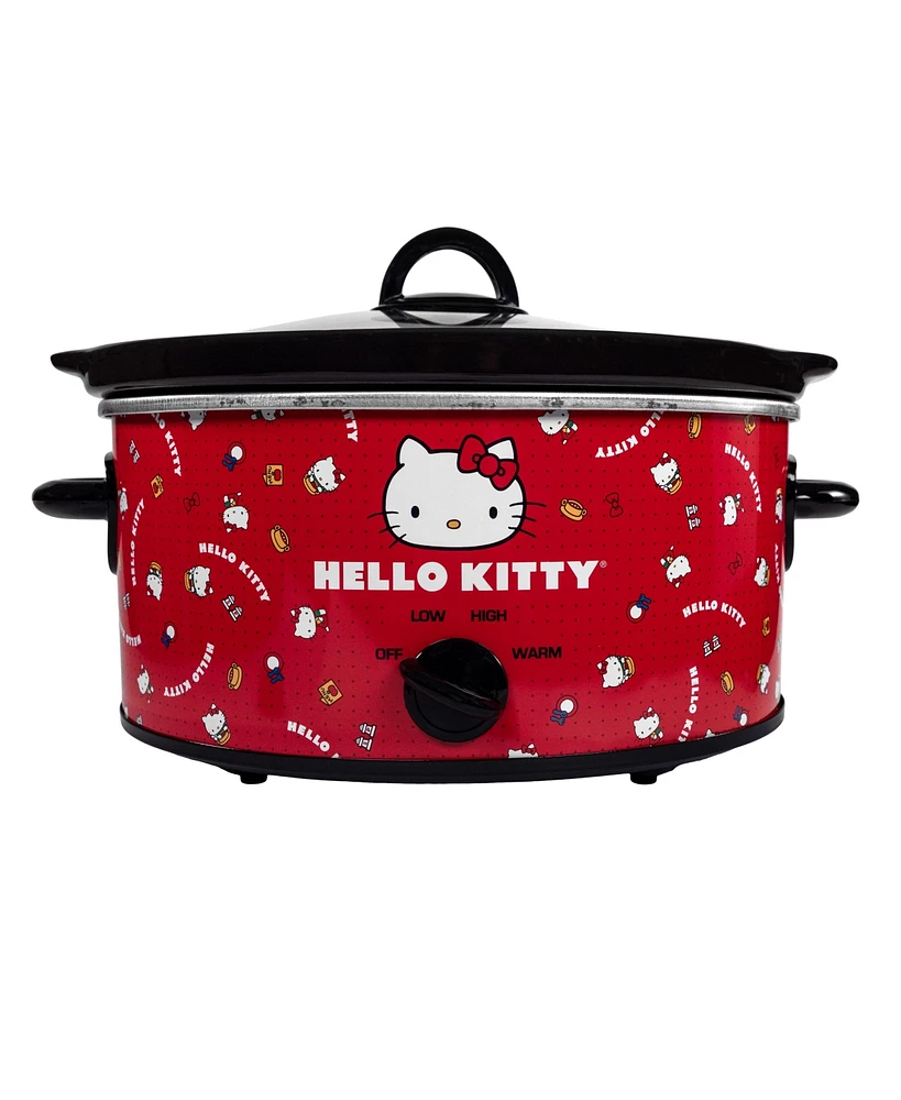 Uncanny Brands Hello Kitty 5-Quart Slow Cooker