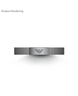 Emporio Armani Men's Stainless Steel Mesh Bracelet