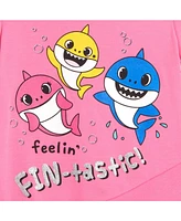Pinkfong Baby Shark T-Shirt and Leggings Outfit Set Infant to Little Kid