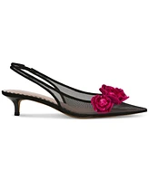 Betsey Johnson Women's Aurroa Embellished Slingback Pumps