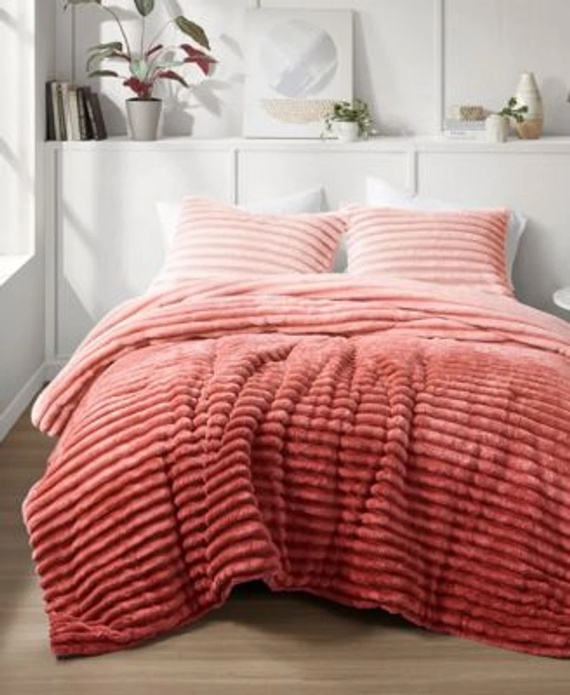 510 Design Avril Fluffy Ribbed Plush Comforter Sets