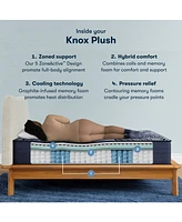 Serta Perfect Sleeper X Knox Plush 13.75" Quilted Hybrid Mattress