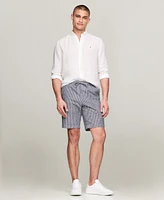 Tommy Hilfiger Men's Harlem Regular-Fit Stretch Stripe 9" Drawstring Shorts