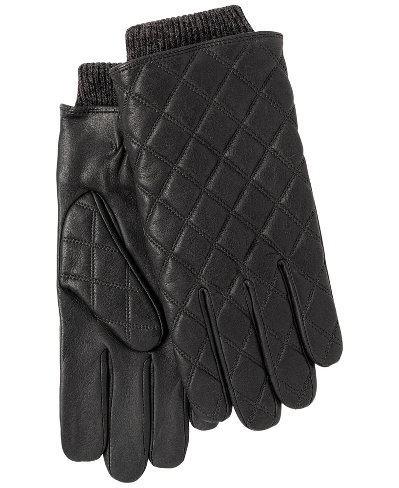 Polo Ralph Lauren Men's Quilted Leather Glove