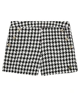 Guess Big Girls Pied de Poule Shorts