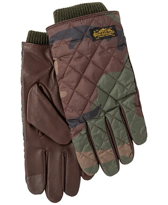 Polo Ralph Lauren Men's Camo Quilted Field Glove with Label