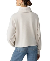 Sanctuary Women's Everyday Cozy Drop-Shoulder Turtleneck Sweater