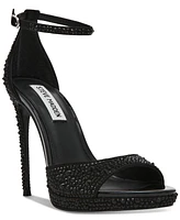 Steve Madden Women's Wiley Rhinestone Two-Piece Platform Dress Sandals