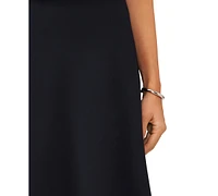 CeCe Women's Bias-Cut Midi Skirt