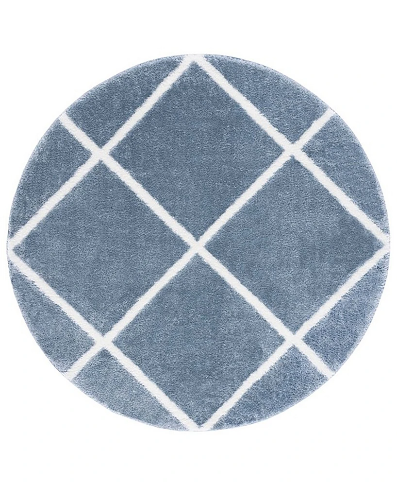 Safavieh Tahoe Shag THO676M 6'7"x6'7" Round Area Rug