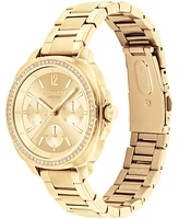 Coach Women's Kitt Gold-Tone Stainless Steel Bracelet Watch 34mm